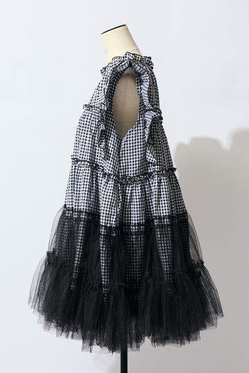 Ruffled Lace Dress