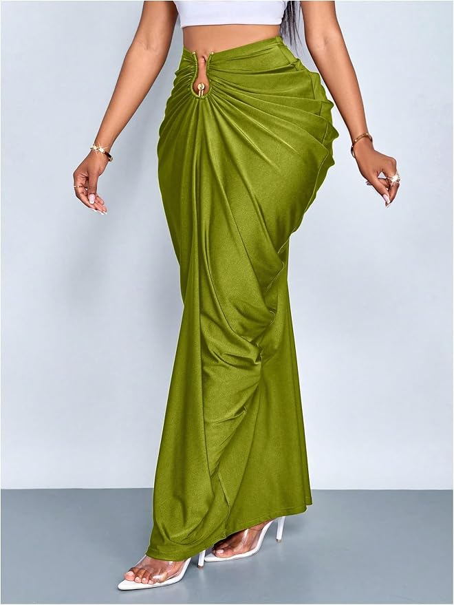Corset Bustier Top+ Fishtail Skirt