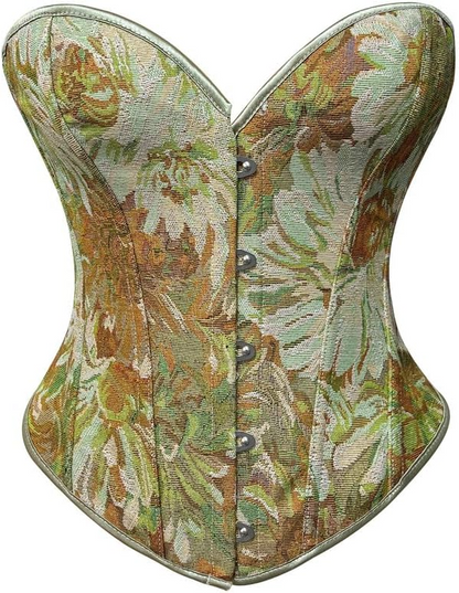 Corset Bustier Top+ Fishtail Skirt