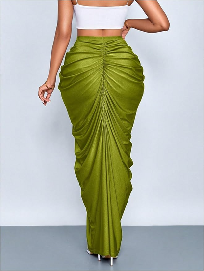 Corset Bustier Top+ Fishtail Skirt