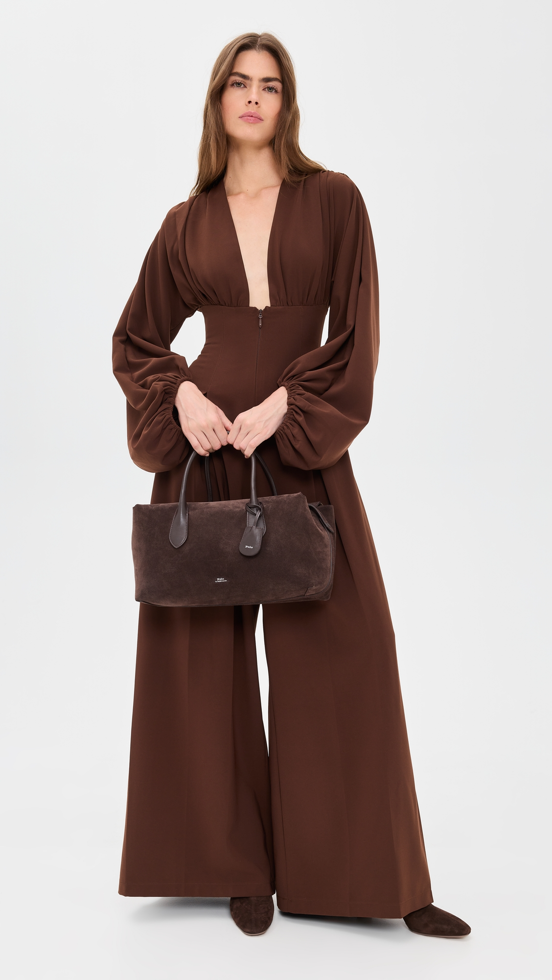 Bubble Sleeve Jumpsuit