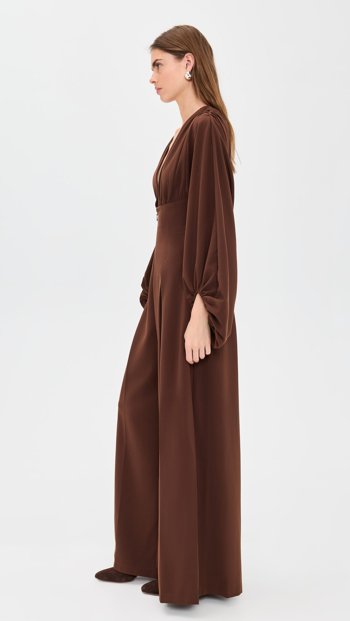 Bubble Sleeve Jumpsuit