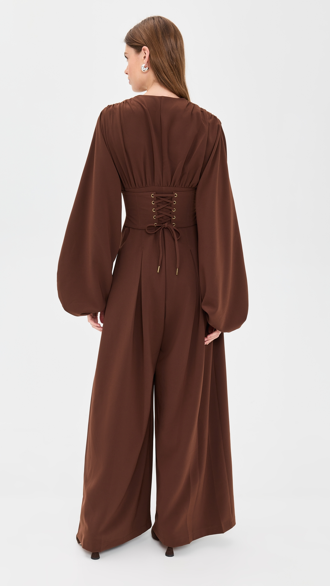 Bubble Sleeve Jumpsuit
