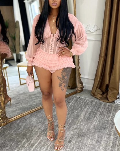 Sweet petal romper