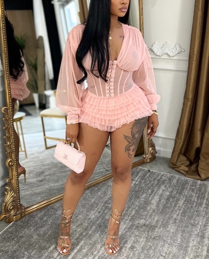 Sweet petal romper