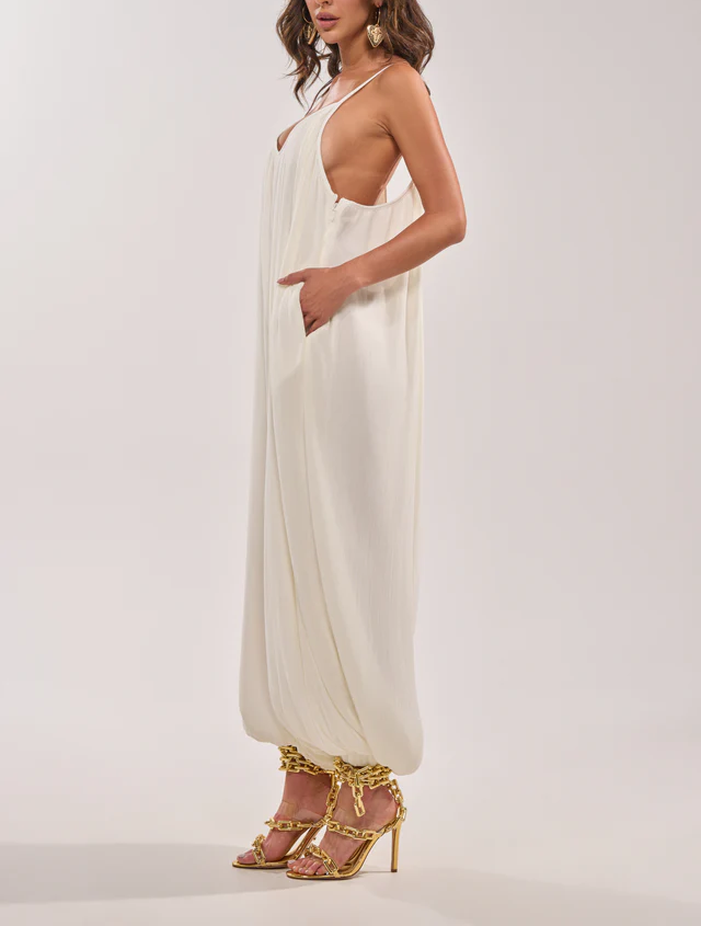 SLINKY SLEEVELESS JUMPSUIT
