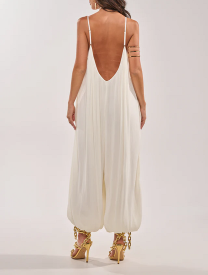 SLINKY SLEEVELESS JUMPSUIT