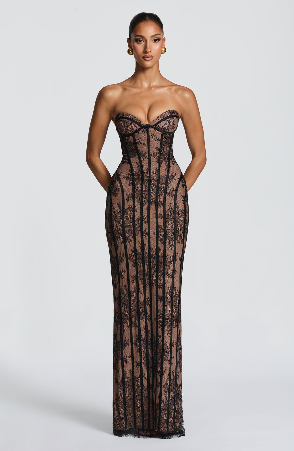 Sheer Mesh Sleeveless Dress