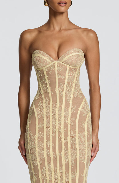 Sheer Mesh Sleeveless Dress