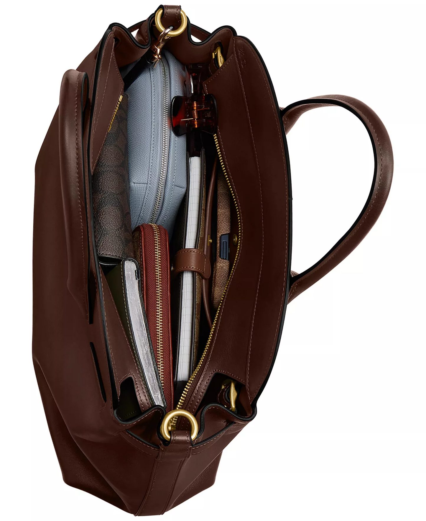 Medium Soft Leather Carryall Bag