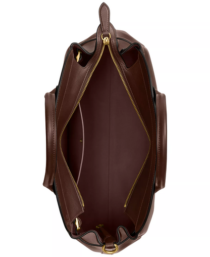 Medium Soft Leather Carryall Bag