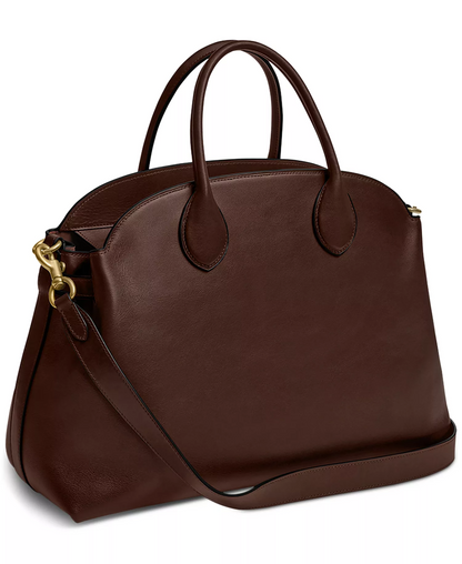 Medium Soft Leather Carryall Bag