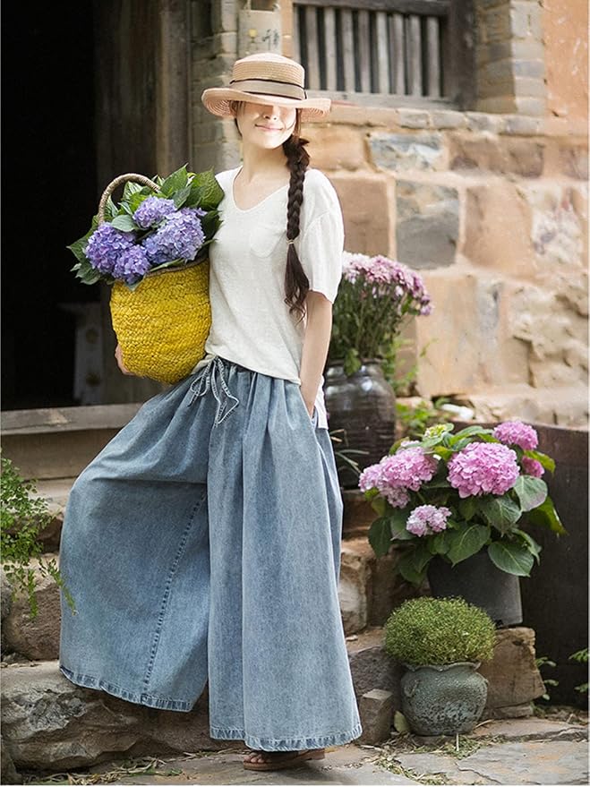 Wide Leg Baggy Jeans