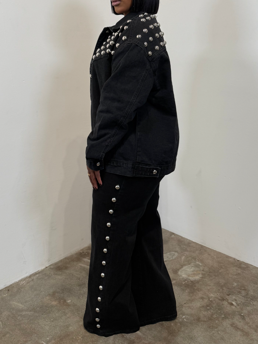 Denim Rivet Set