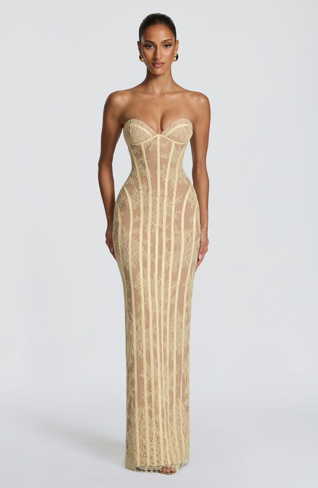 Sheer Mesh Sleeveless Dress