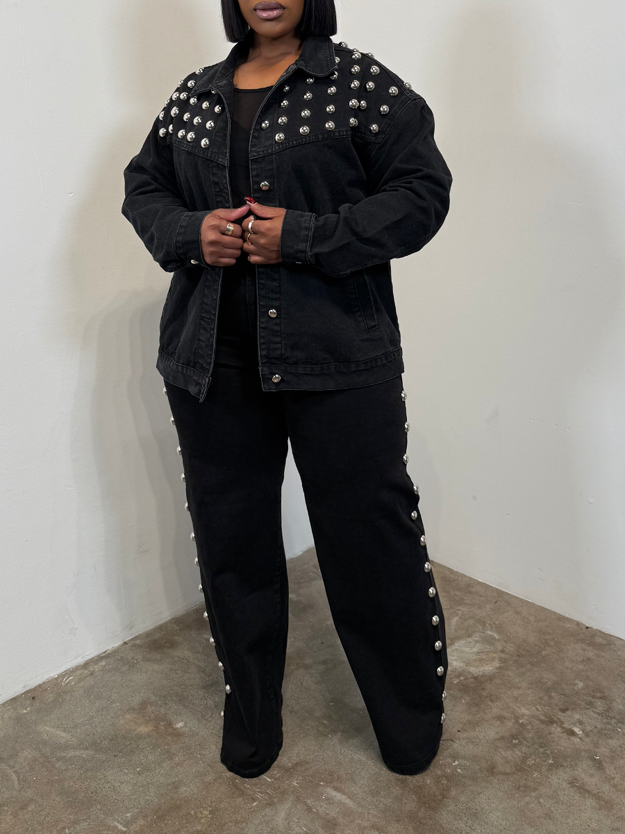 Denim Rivet Set