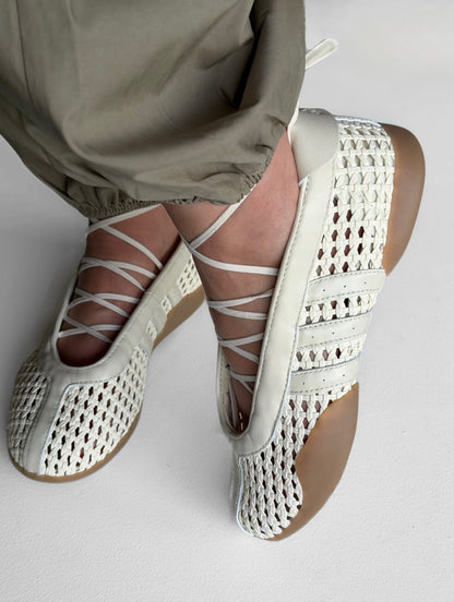 Breathable Woven Mesh Mary Janes
