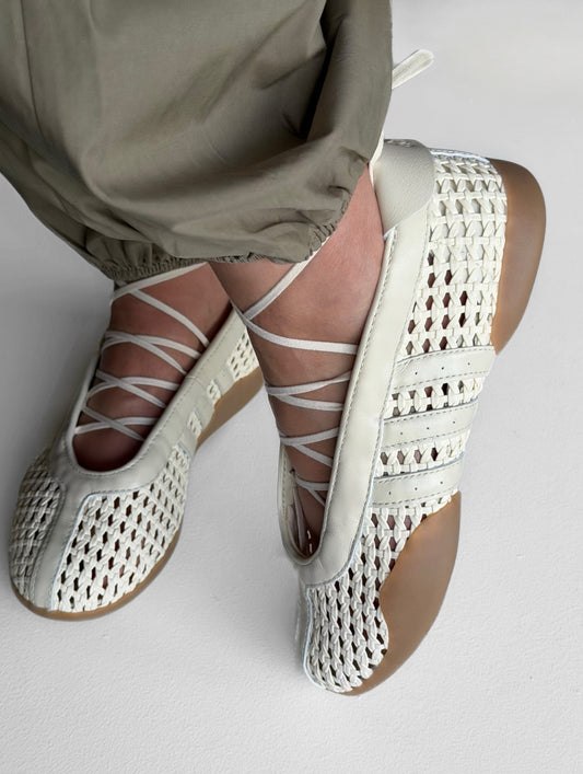 Breathable Woven Mesh Mary Janes