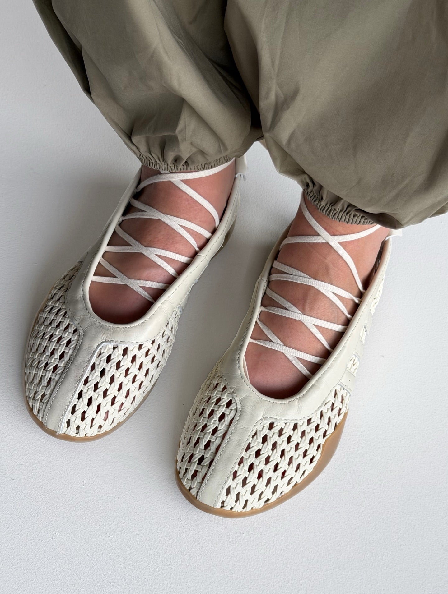 Breathable Woven Mesh Mary Janes