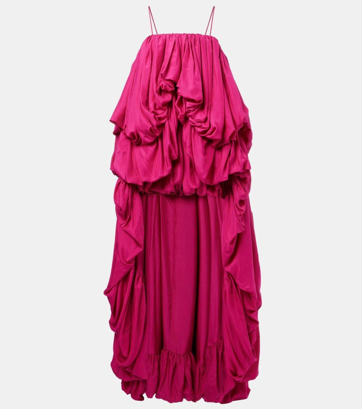 Asymmetrical Layered Gathered romper