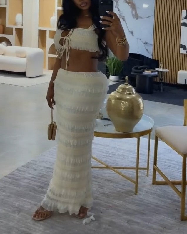 Elle skirt set