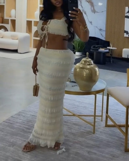 Elle skirt set