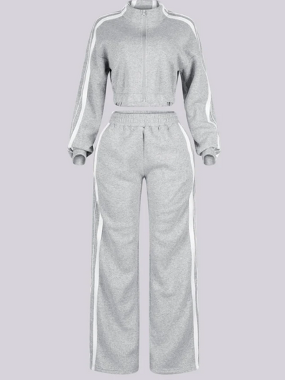 Striped Sports Suit