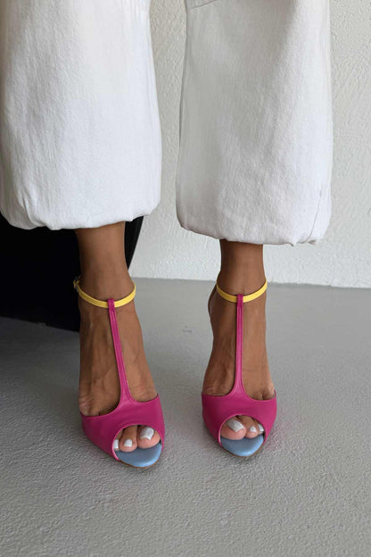 10cm colorful stiletto heels