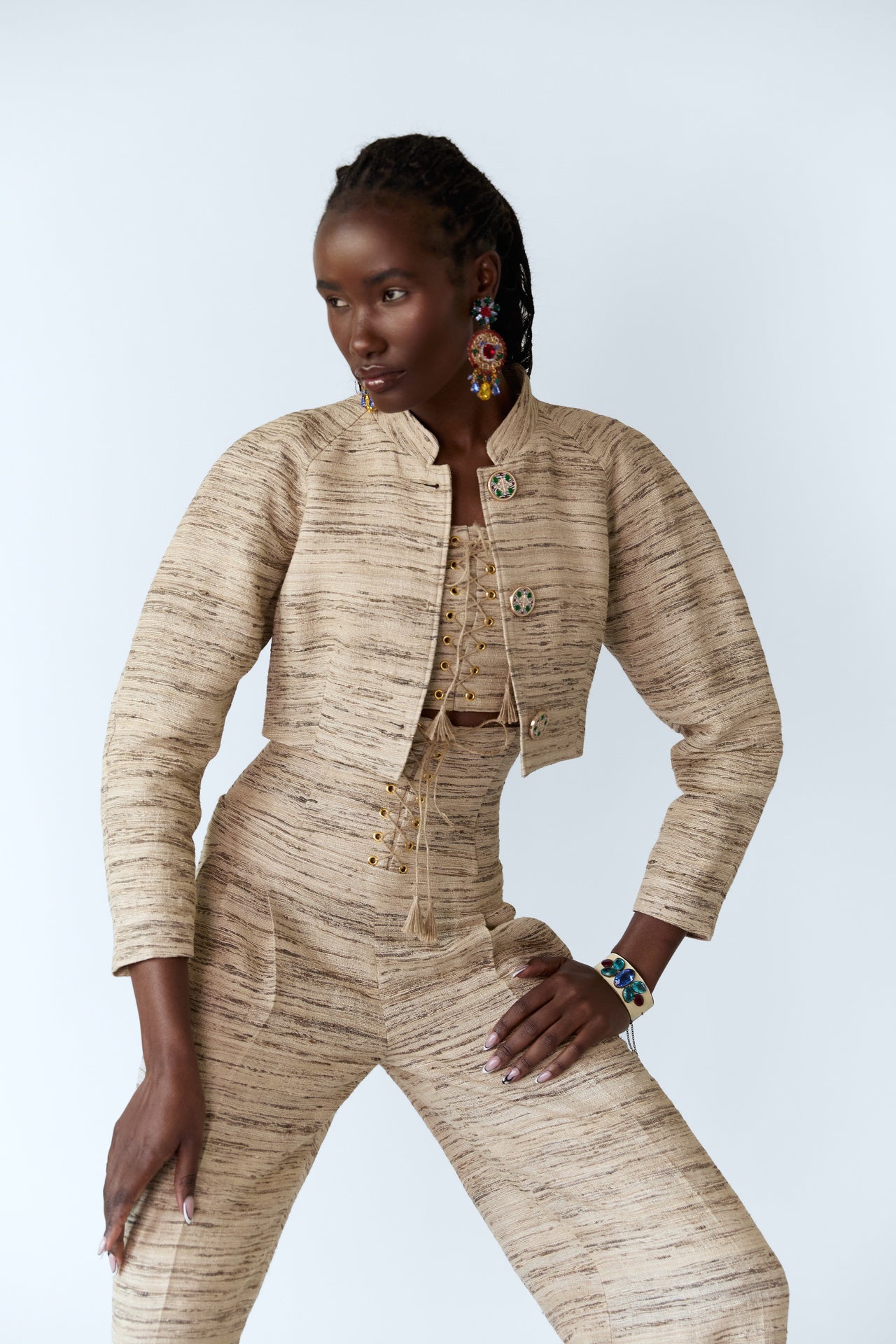 Silk three-piece set