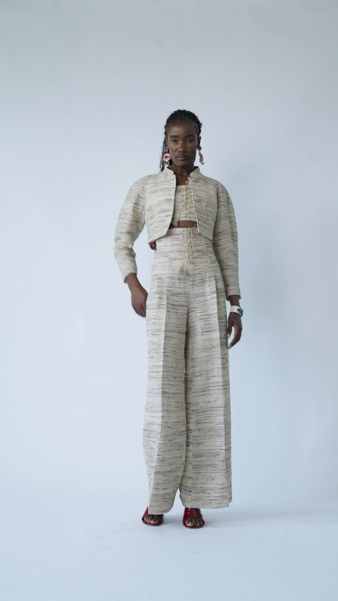 Silk three-piece set