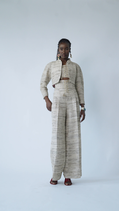 Silk three-piece set